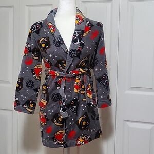 Kids Angry Birds Star Wars Soft Bathrobe - Size 10